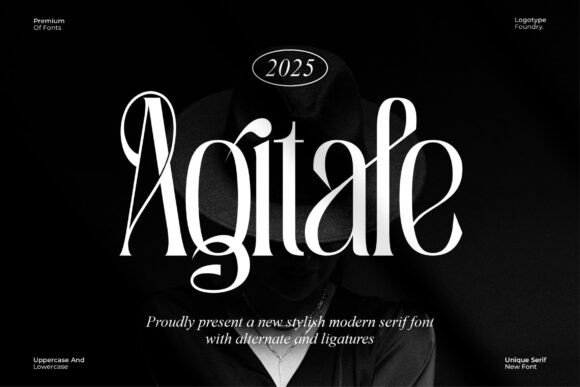 Agitafe: A Serif Font That Elevates Branding with Elegance