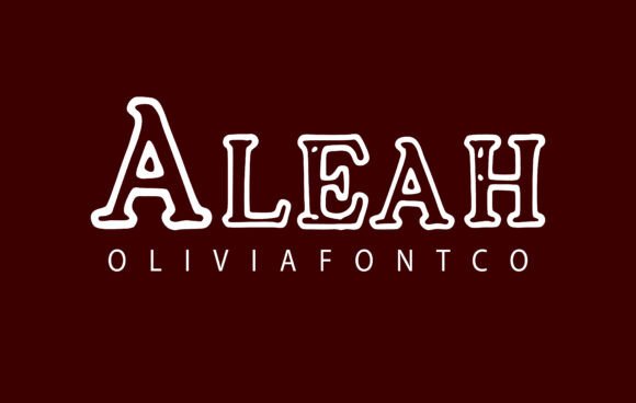 Aleah: A Handwritten Font for Creative Web Design
