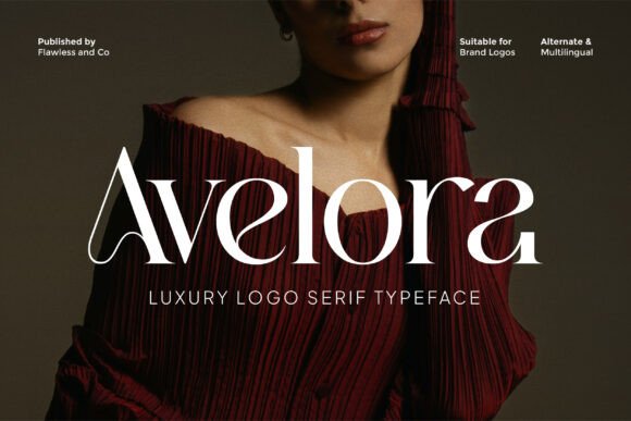 Avelora: A Serif Font for Editorial Elegance