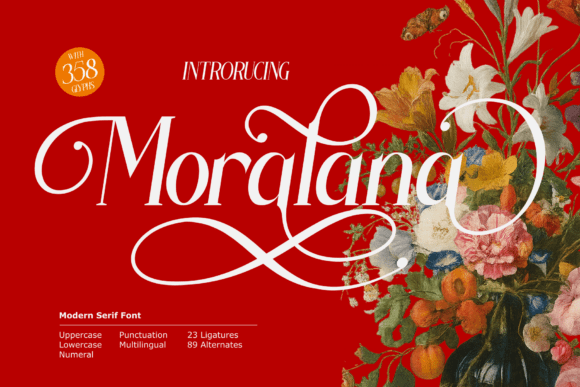 Boost Your Brand with Moralana: The Serif Font That Elevates Every Detail