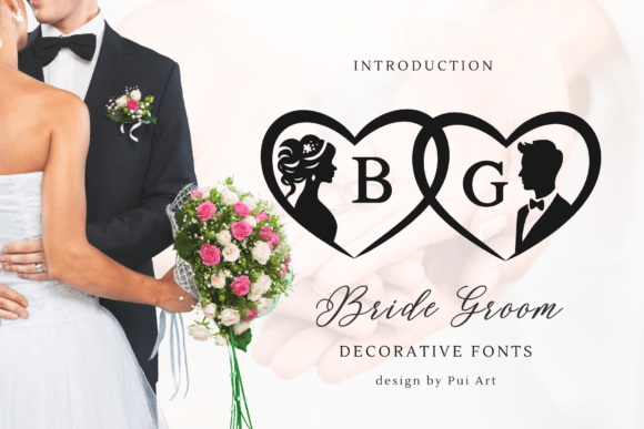 Bringing Romance to Branding with Bride Groom Monogram