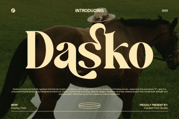 Dasko Serif: A Font That Speaks Volume in Branding