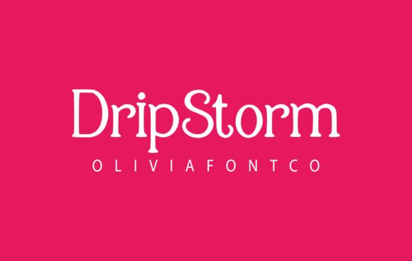 Dripstorm Font for Handmade Creators