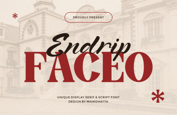 Endrip Faceo Duo: A Font That Elevates Editorial Design