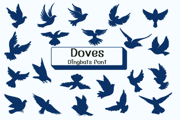 Font Choice That Stands Out: Doves for Web Design
