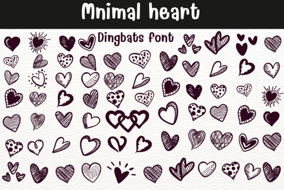 Minimal Heat: A Font That Speaks with Heart