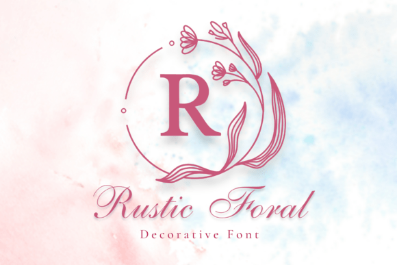 Rustic Floral Font for Campaigns That Speak with Style