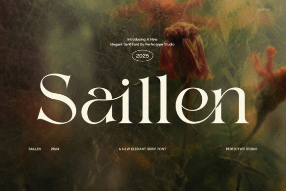 Saillen: A Serif Font for Editorial Sophistication