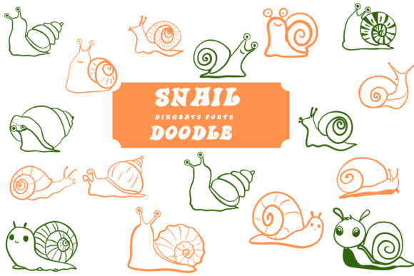 Snail Doodle: A Font That Adds Character to Digital Design