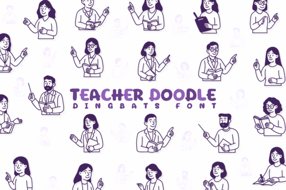 Teacher Doodle: A Sentimental Font for Web Design
