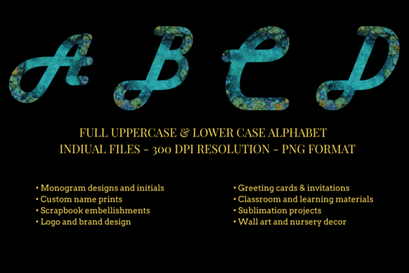 Transform Your Brand with Ocean Stone Script Alphabet