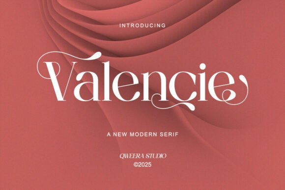 Valencie: A Serif Font That Balances Romance and Modernity