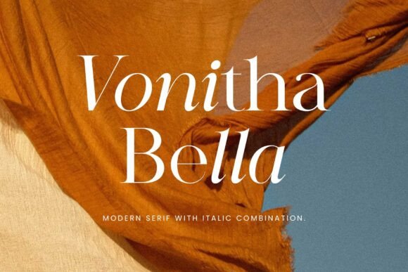 Vonitha Bella: A Serif Font That Elevates Your Craft